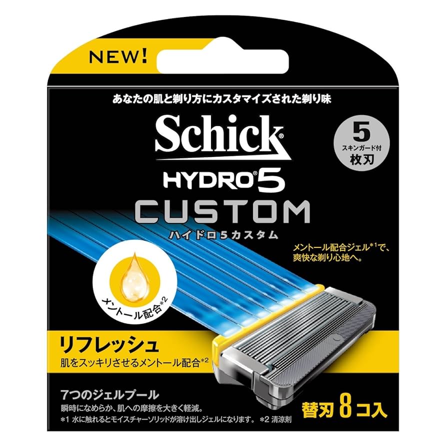 m*す様 新品 シック ハイドロ5 替刃　普通肌 8個入　12箱 シック｜ハイドロ5 プレミアム つるり肌へ 替刃 (8コ入)